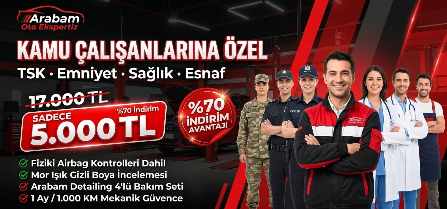 Kamu Çalışanları, TSK, Emniyet, Sağlık ve Esnafa Özel Full Ekspertiz